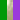 esempio di multicolore verde, oro e viola